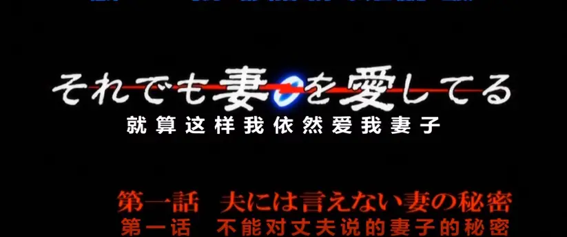即使如此还是爱着妻子动漫无广告